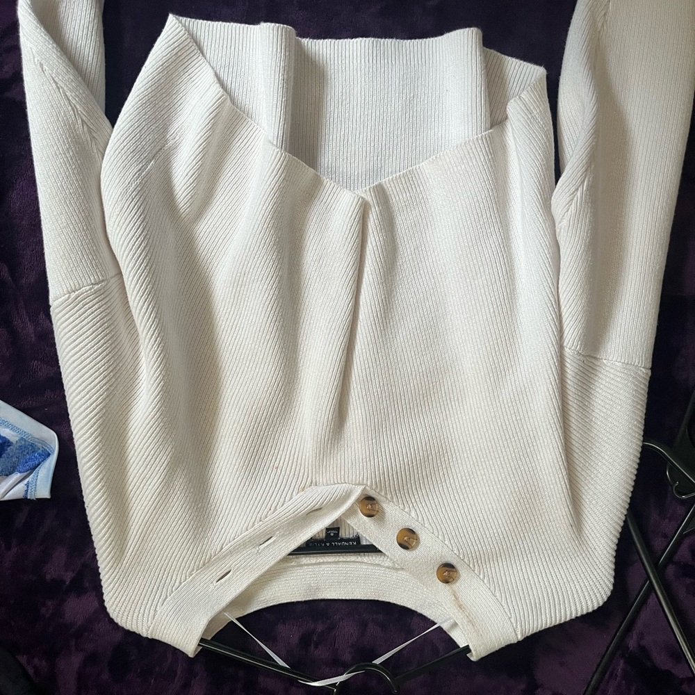 Elegant Cream Sweater